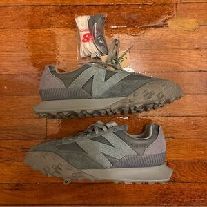 Men's New Balance x Auralee XC72 Gray Athletic Shoes size 9